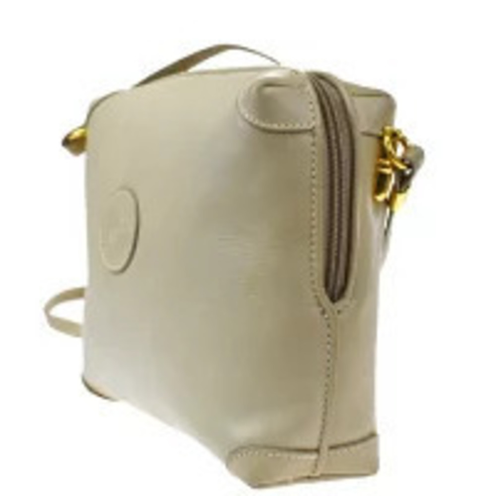 Gucci Shoulder Pochette Beige Bag Interlocking Leather Tan